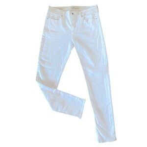 Lucky Brand Jean Brooke Skinny -6/26 white , cotton elastane
